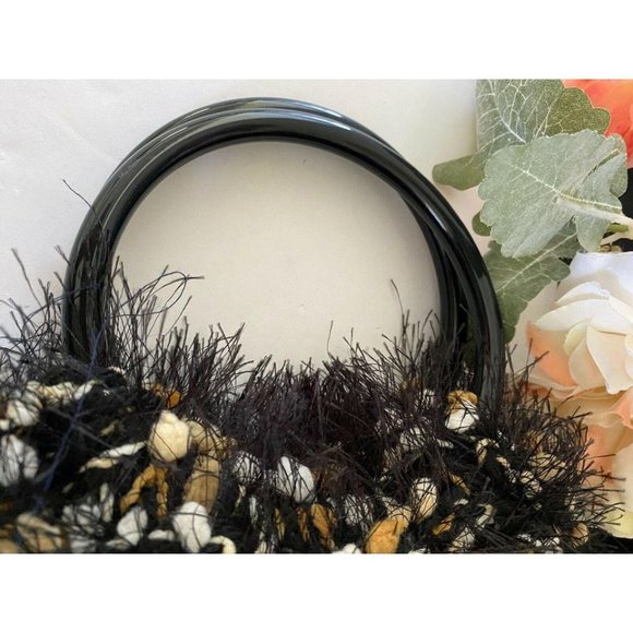 Vintage Handmade‎ Fringy Fuzzy Hairy Handbag - Picture 8 of 10